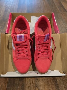 Ryka Women's Bright Pink Low-Top Lace-Up Sneakers, Size 8